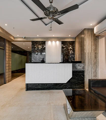 Hotel Seventy Seven Reception Area near Kolkata Airport, Dum Dum