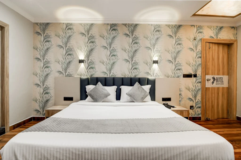 Comfortable and clean rooms at Hotel 77 near Kolkata Airport